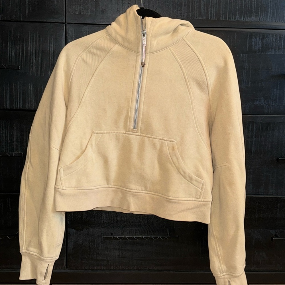 Lululemon Scuba Oversized Half Zip Hoodie
